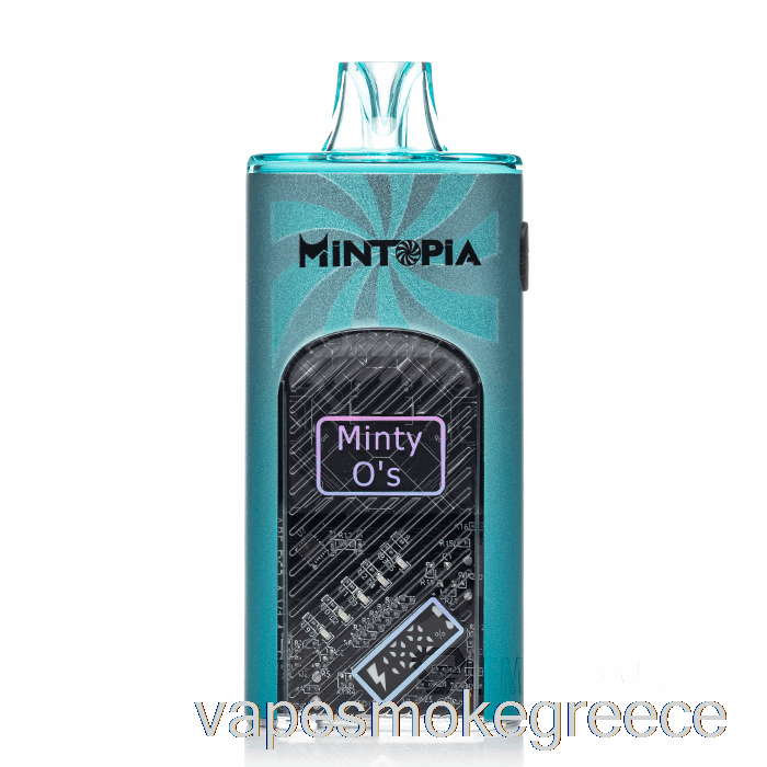 Vape Greece Mintopia Turbo 9000 μιας χρήσης Minty Os